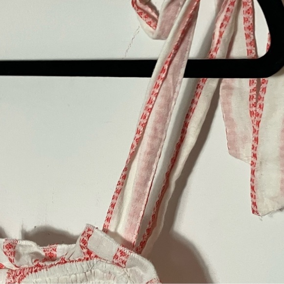 Free People Electric Love Smocked Top Large - Picture 5 of 8